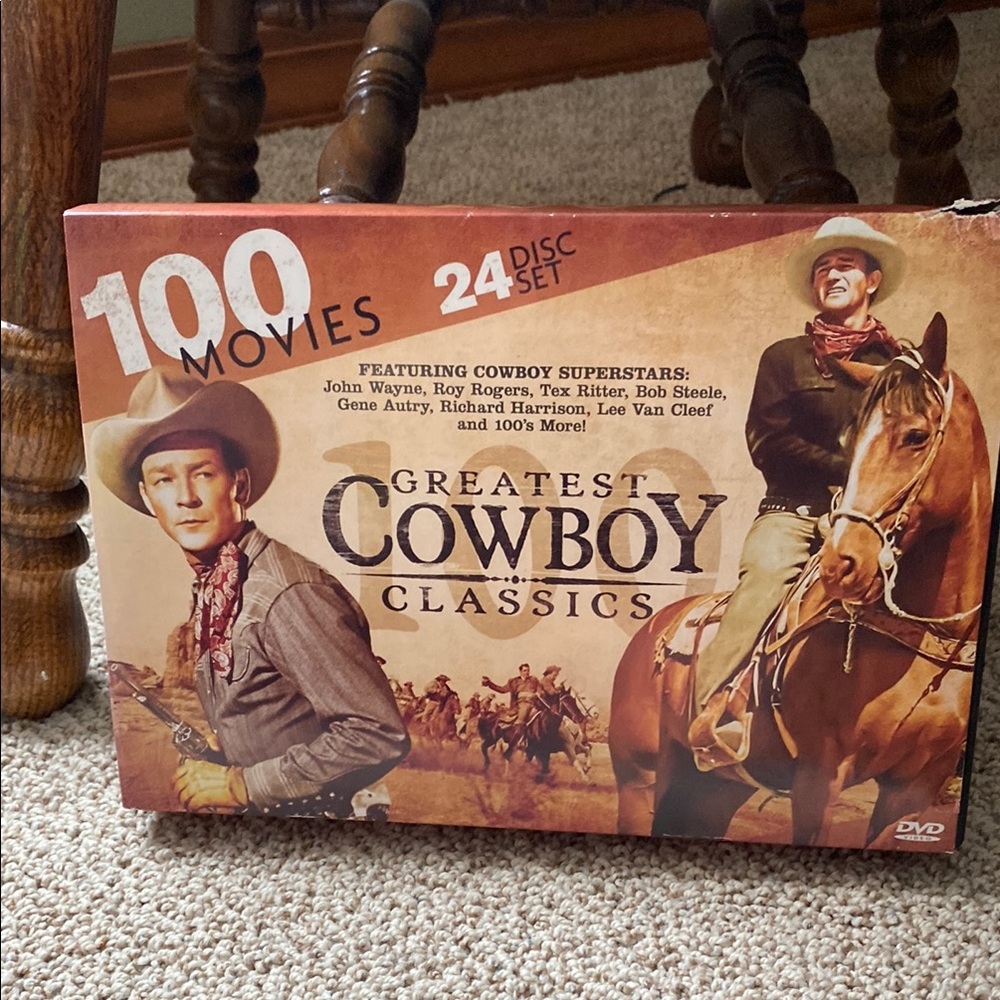 Cowboy Classics 24-DVD Set